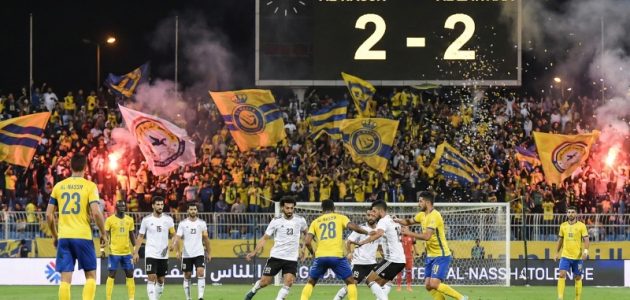 تفاصيل مباراه الزوراء ضد النصر مساء الاربعاء Al-Nassr vs Al Zawraa