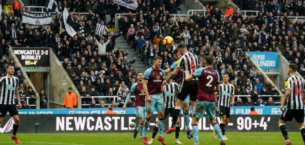 تفاصيل مباراه بيرنلي ضد نيوكاسل مساء الثلاثاء Burnley vs Newcastle